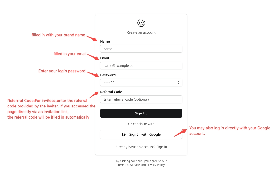 GEOly Registration Process