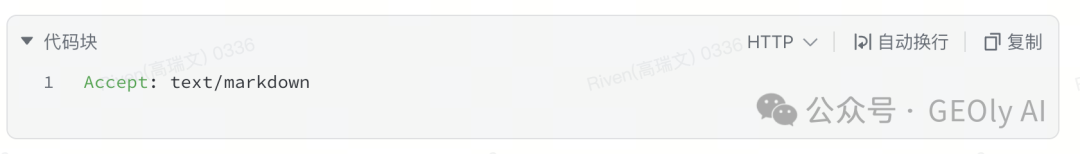 Accept: text/markdown