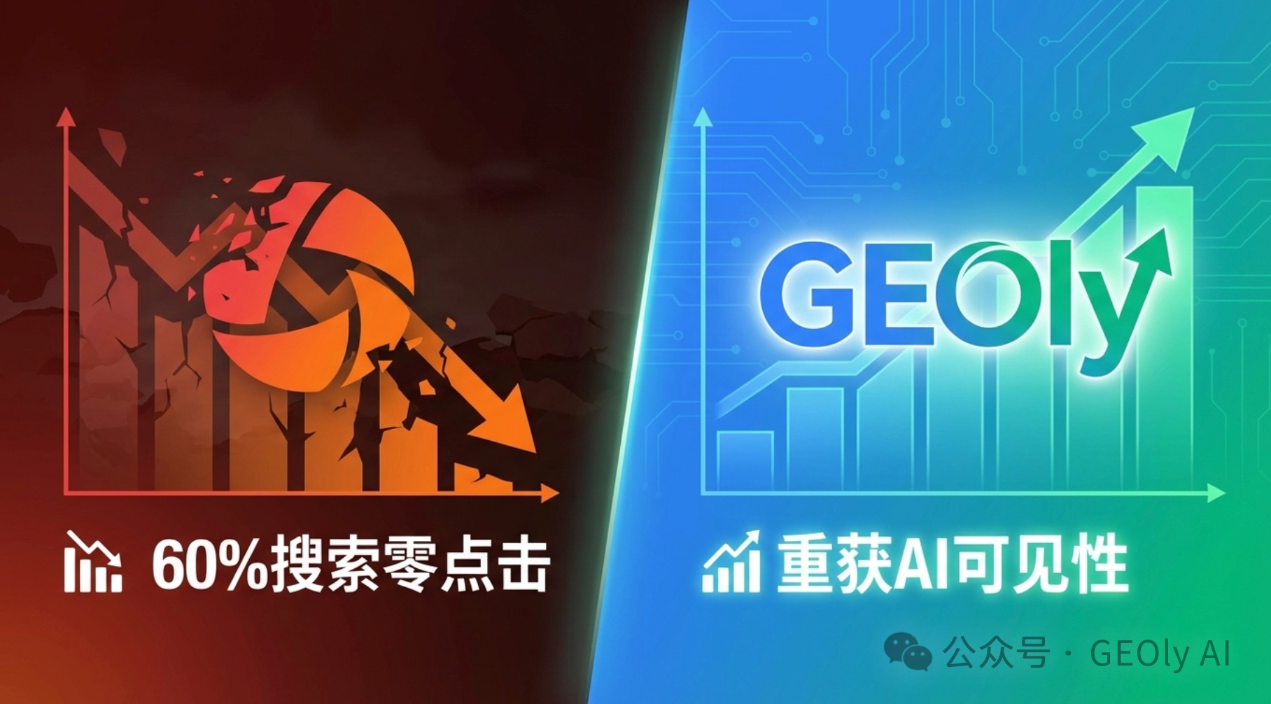 AI 搜索时代品牌可见性变化示意图
