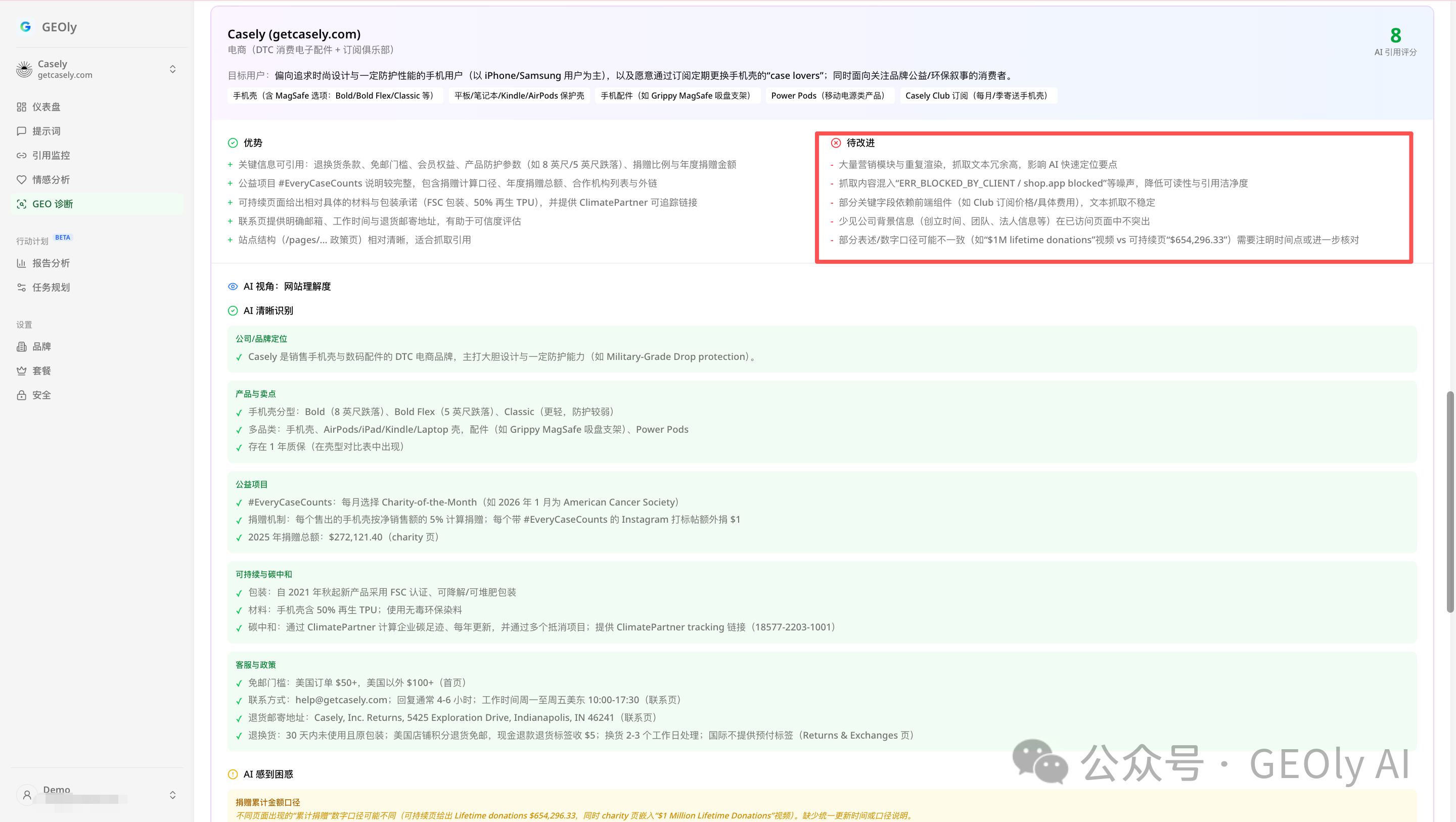 AI 买手视角反馈