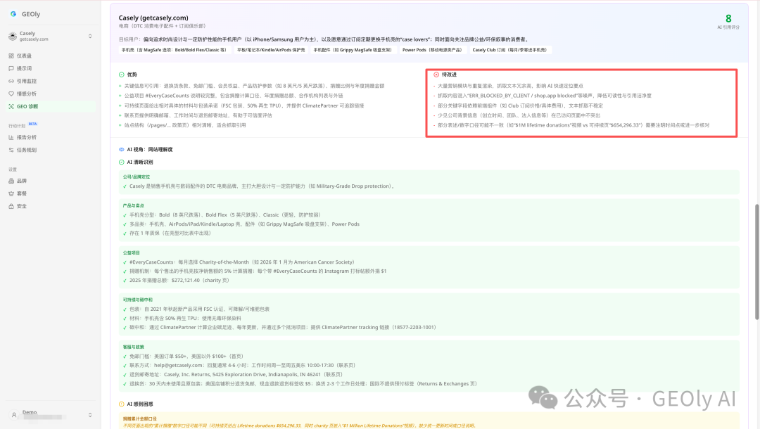 GEOly Product update