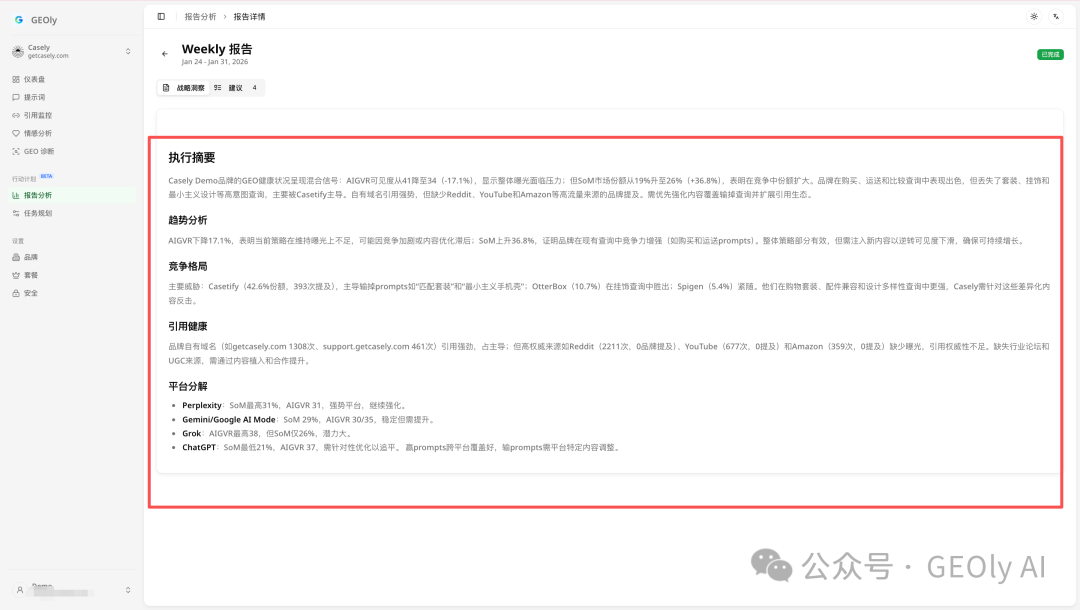 GEOly Product update