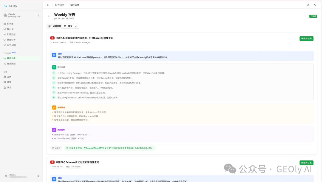 GEOly Product update