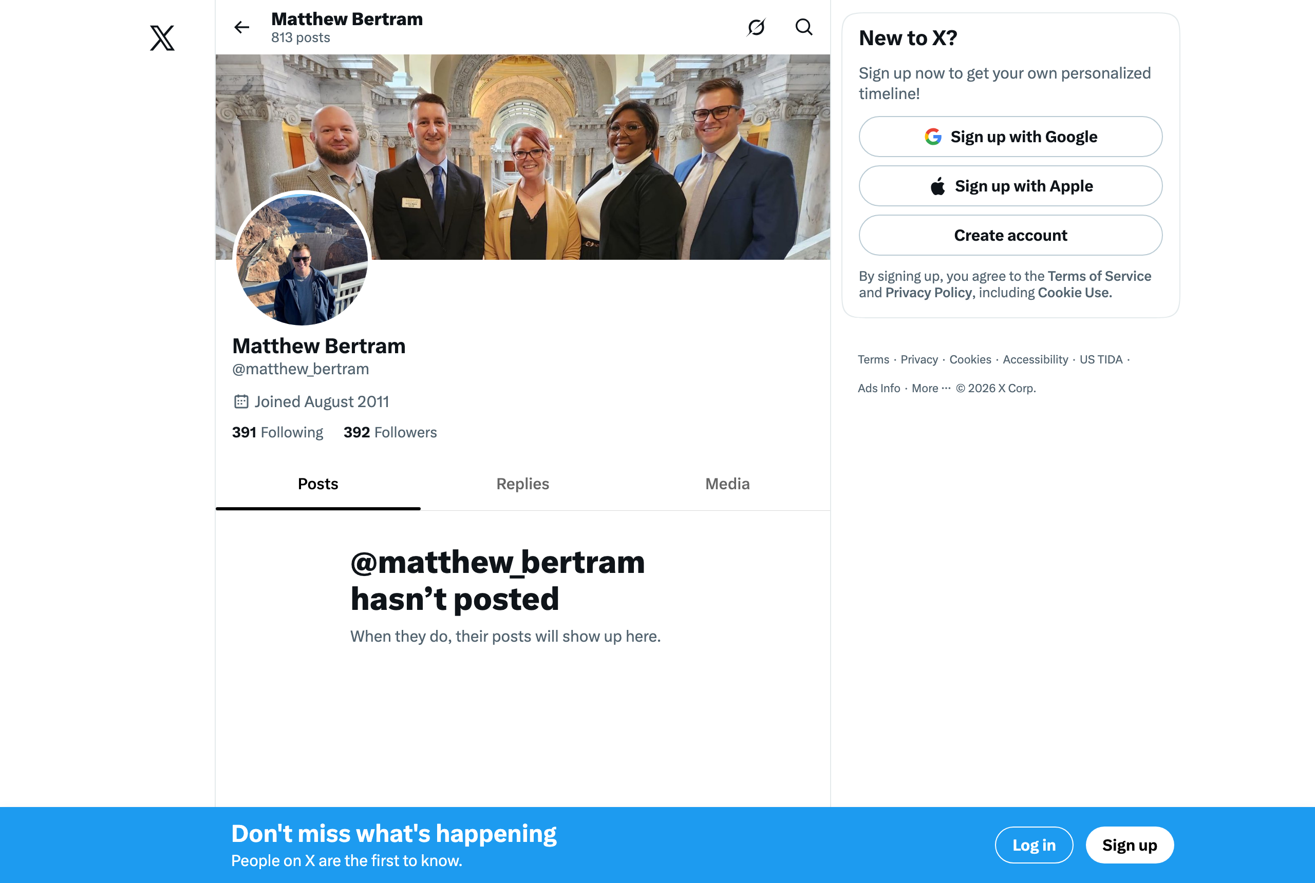 Matthew Bertram's X profile @matthew_bertram — GEO/AEO expert followed in GEOly's Expert Watch — source: x.com