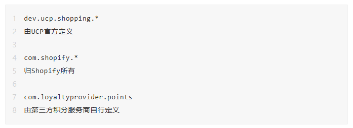 UCP Protocol table